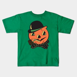 Retro Jack O Lantern Kids T-Shirt